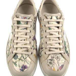 Floral Print Women's Sneakers